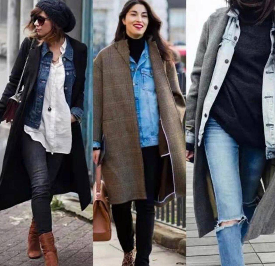 牛仔 真正懂穿搭的中年女人，靠这4个“叠穿公式”，可以时髦整个冬天