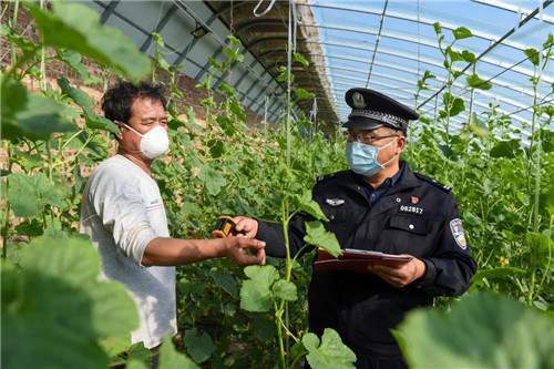 河北青縣人民群眾的貼心人好民警王世松