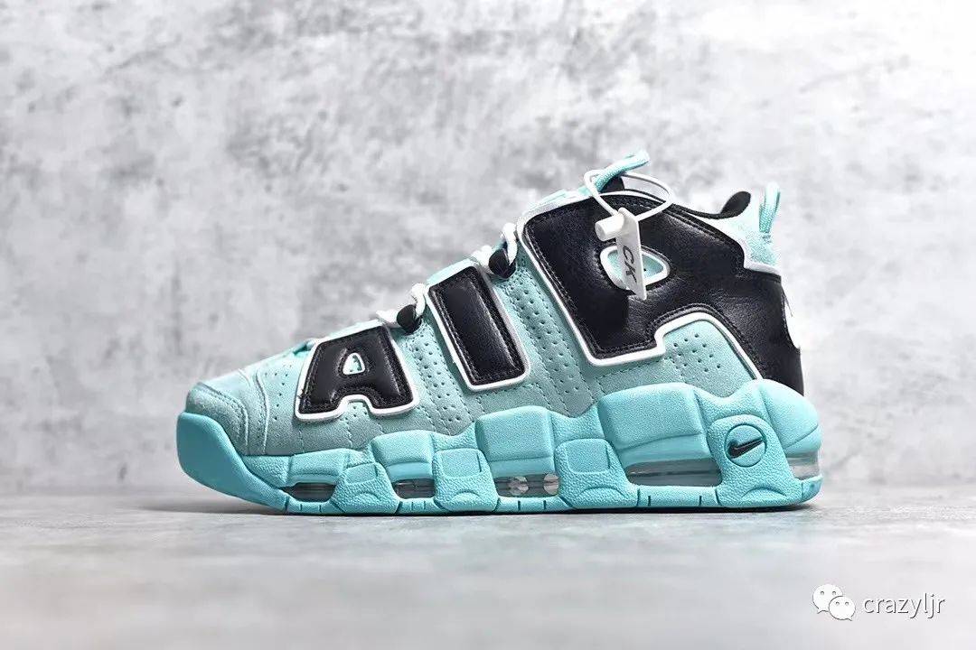 皮蓬 耐克 Nike Air More Uptempo Barley Green 大皮蓬系列大AIR”