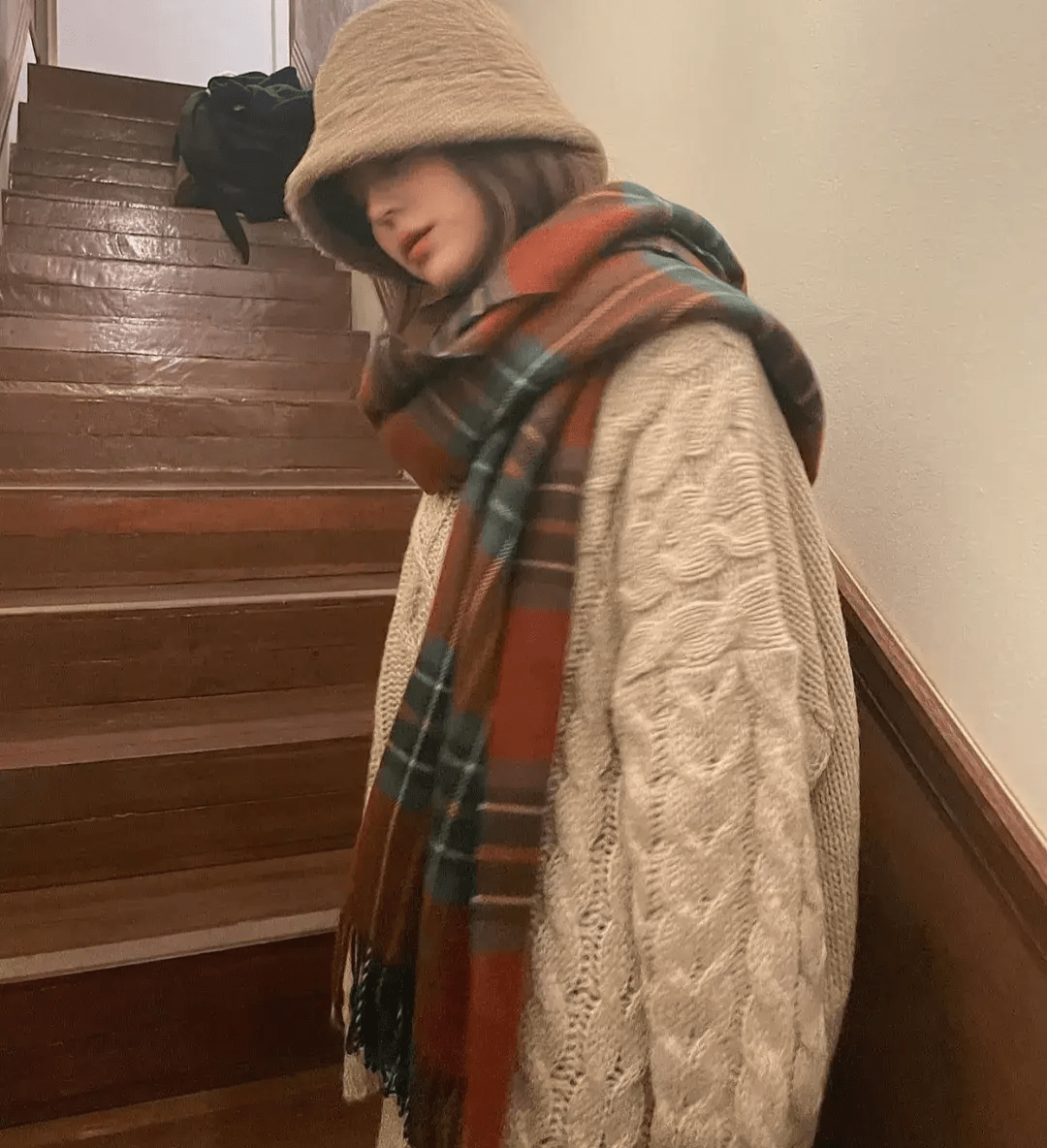 马海毛 冬天毛衣精选篇：25+的小姐姐复古毛衣好漂亮，是传统与简化结合