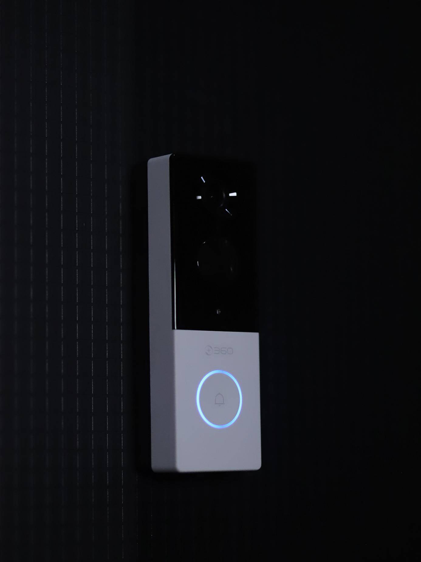 全新360可视门铃5c24小时超清夜视高清看家多重智能守护