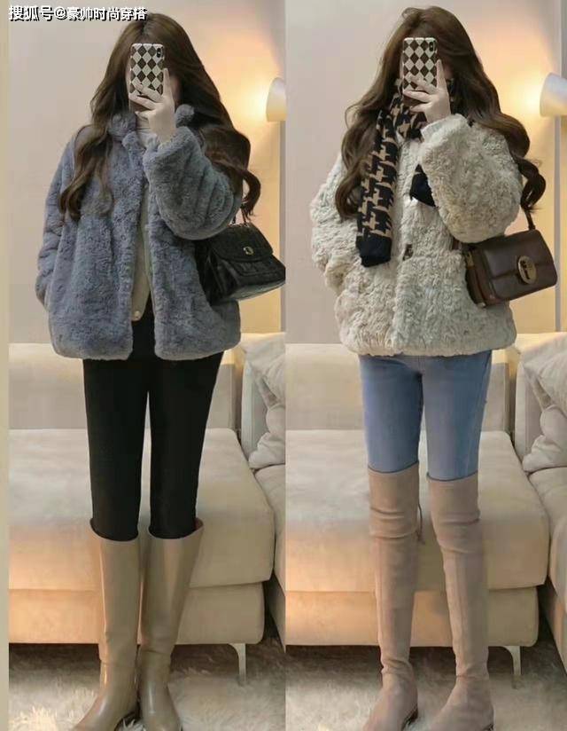 整体 冬季充满“女人味”的穿搭LOOK：学会这么穿，温柔动人又优雅