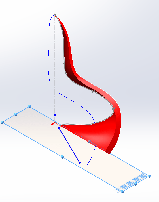 手把手教會你潘頓椅曲面建模solidworks教程