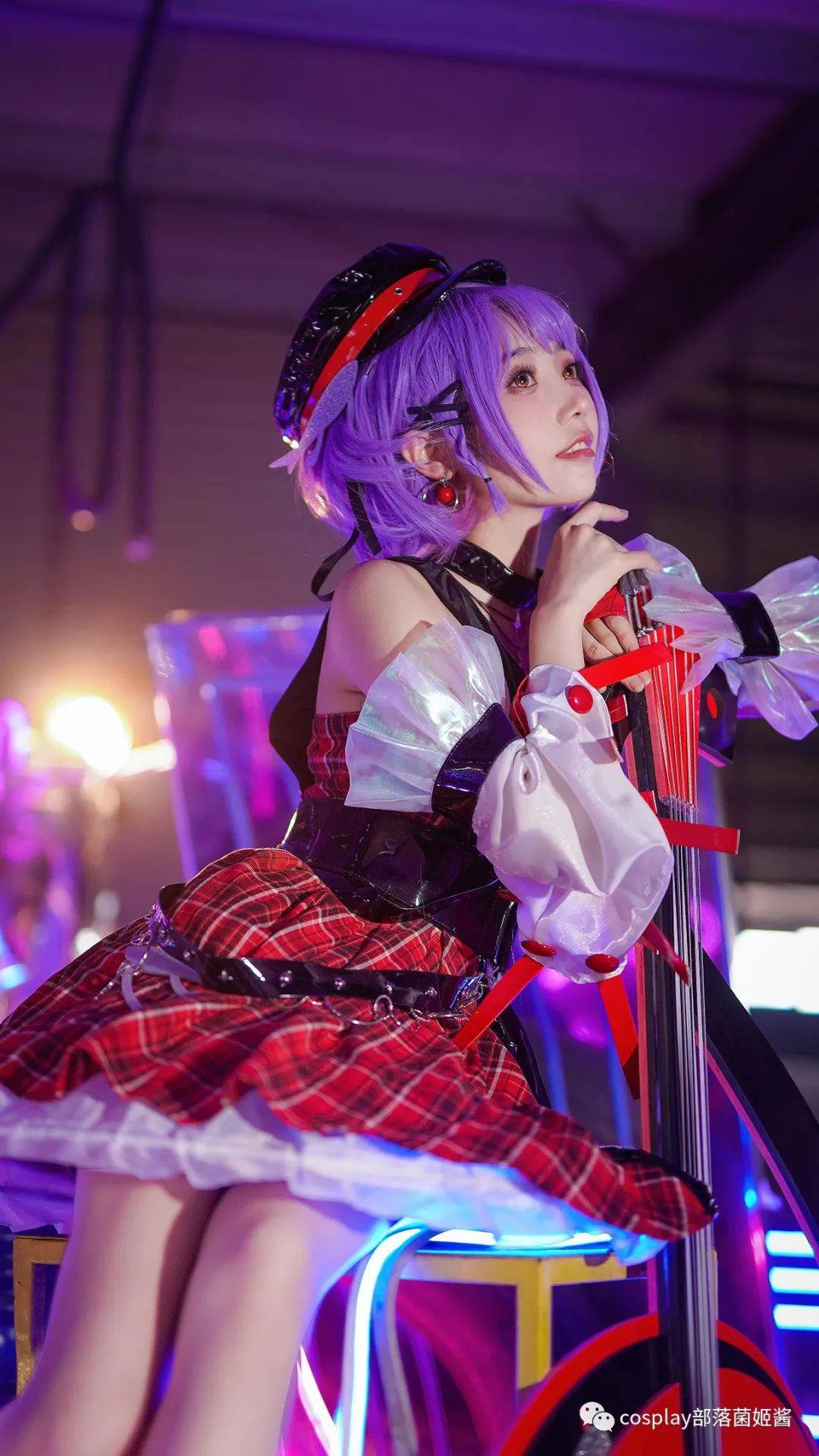 cos:王者荣耀小乔音你心动cos正片@走路摇_fumu__wb_图文