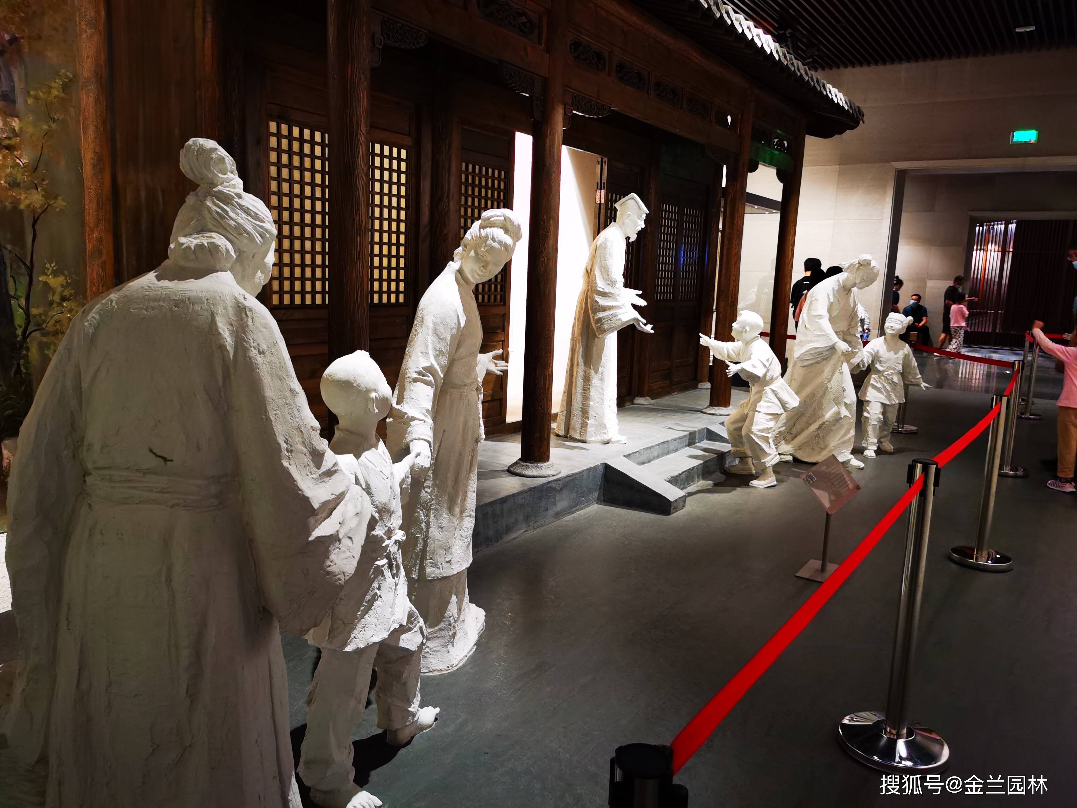 文化馆场景雕塑欣赏