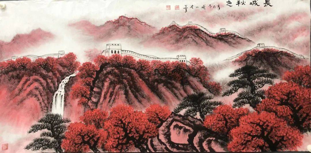 山水|山水无情画有情——法云普川焦墨山水国画展 ，快来打卡