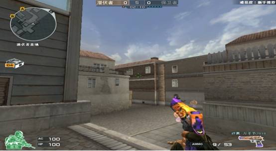 就比如在枪身上面,拿大家非常喜欢的m200-万圣节来说,枪身处喷绘幽灵