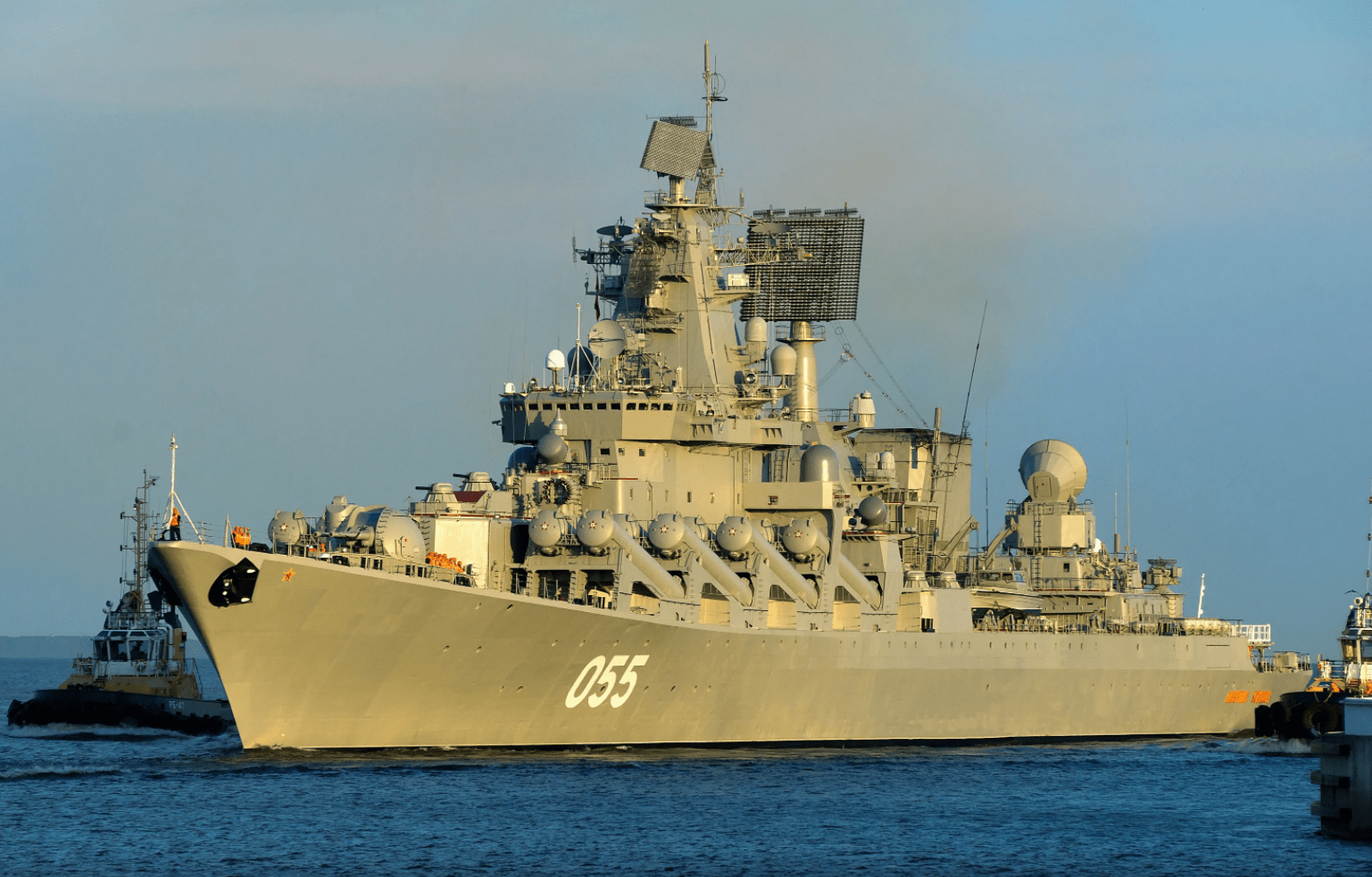 从未来发展来看,"光荣"级巡洋舰将在俄海军中继续扮演关键性作用.