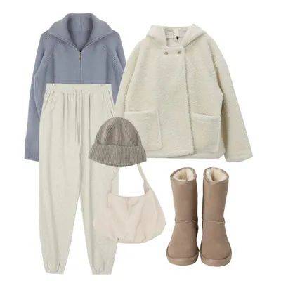 套路 入冬简约舒适穿搭，高级又温柔！