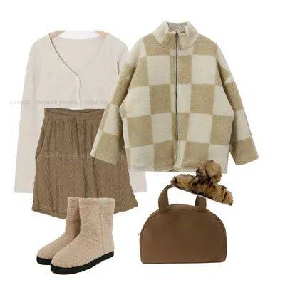 套路 入冬简约舒适穿搭，高级又温柔！