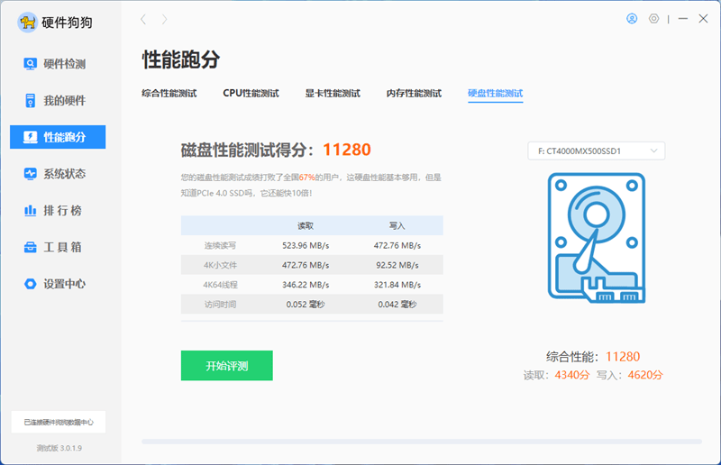 评测|管用10年！英睿达MX500 4TB SSD评测：极致容量 还有性能惊喜