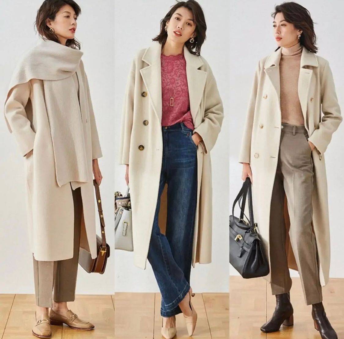 身材 45岁女人想摆脱“大妈感”，学阿姨博主的大衣穿搭，做优雅贵妇