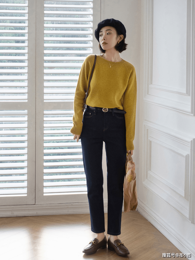 身材 建议小个子女生多穿“九分裤”,配短靴、乐福鞋都很美,值得参考