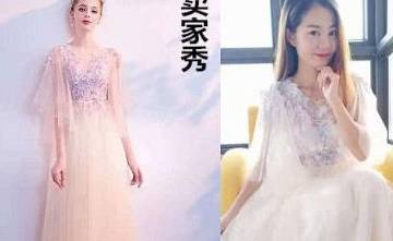 仙女 仙女级的买家秀走红，星空裙美不胜收，模特：来抢饭碗的？