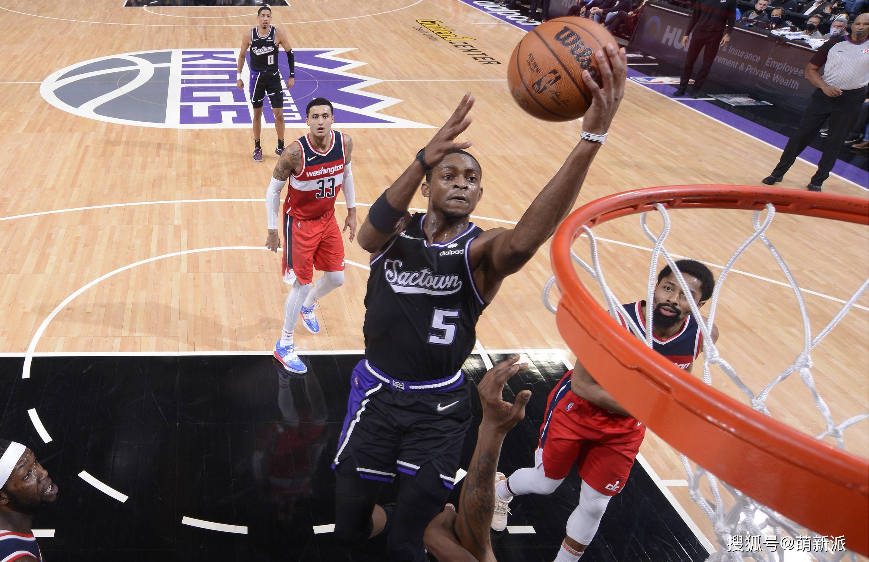 原创福克斯28 4比尔30 5 国王大胜奇才 爱德华兹中10记三分 森林狼大