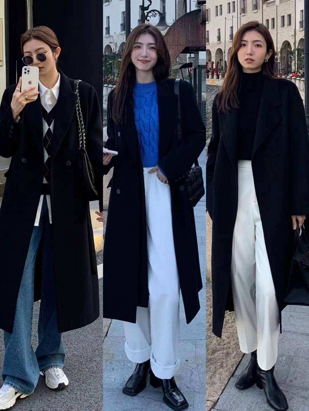 服装 这才是“大衣”的正确穿搭思路,跟素人博主学,轻松美出超模范