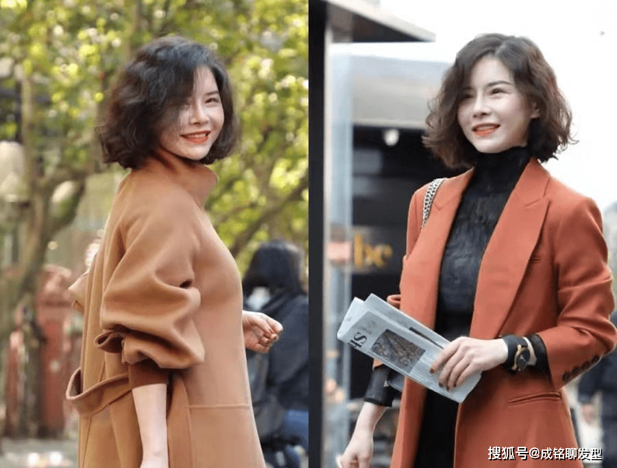 卷发女人过了五十岁，烫头发要记住这“三不要”，土气显老又没气质