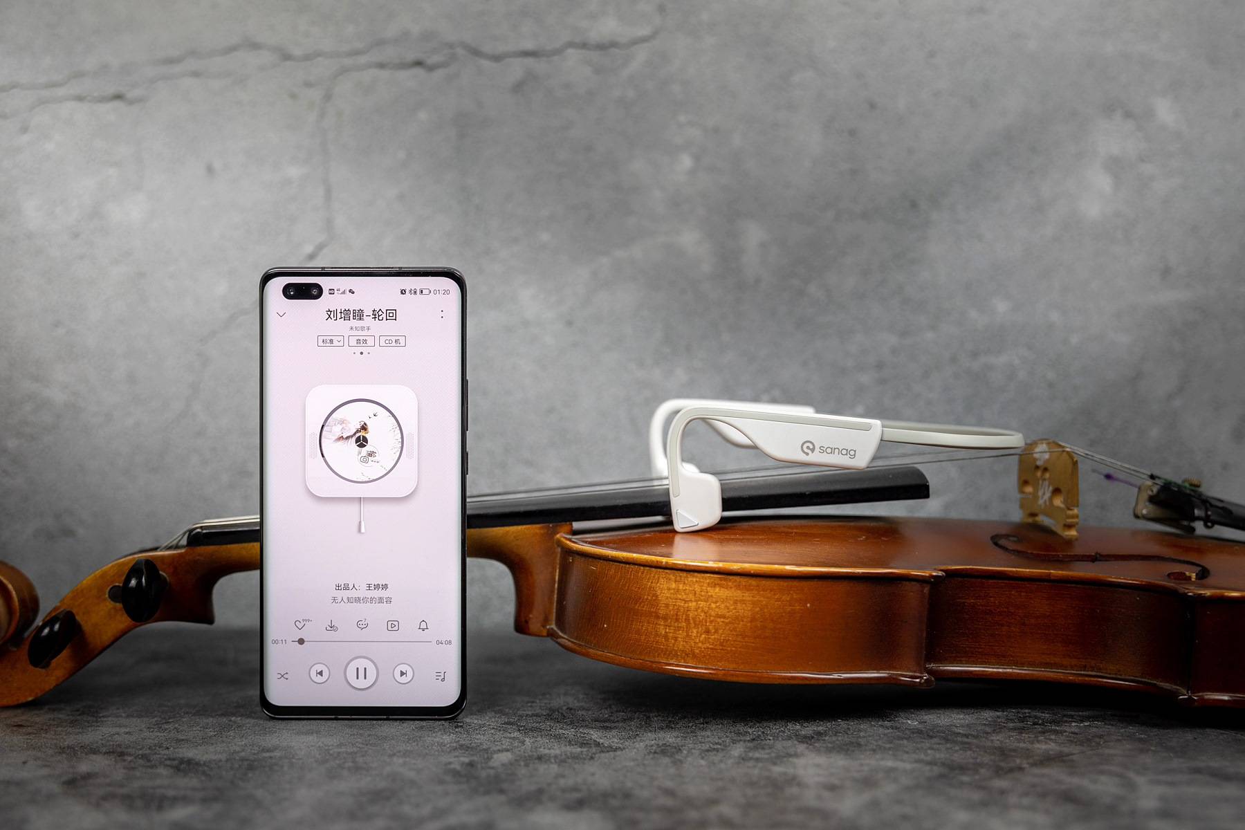 自带32G内存,Sanag A11S气传导耳机,让音乐随时伴你左右