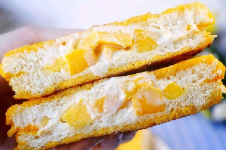 时间|低脂不怕胖,咬一口会爆浆的酸奶吐司,超级美味的营养早餐