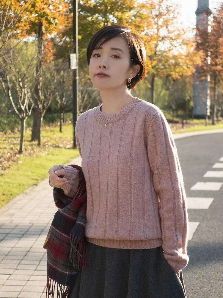 下装 步入40不要觉得“毛衣”老气，借鉴以下实用款，美出新高度