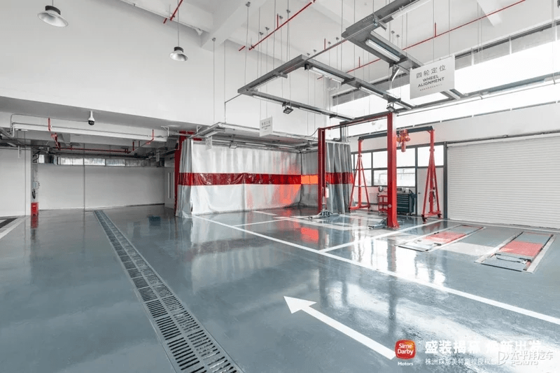 株洲森那美特斯拉钣喷中心盛大开业系株洲首家