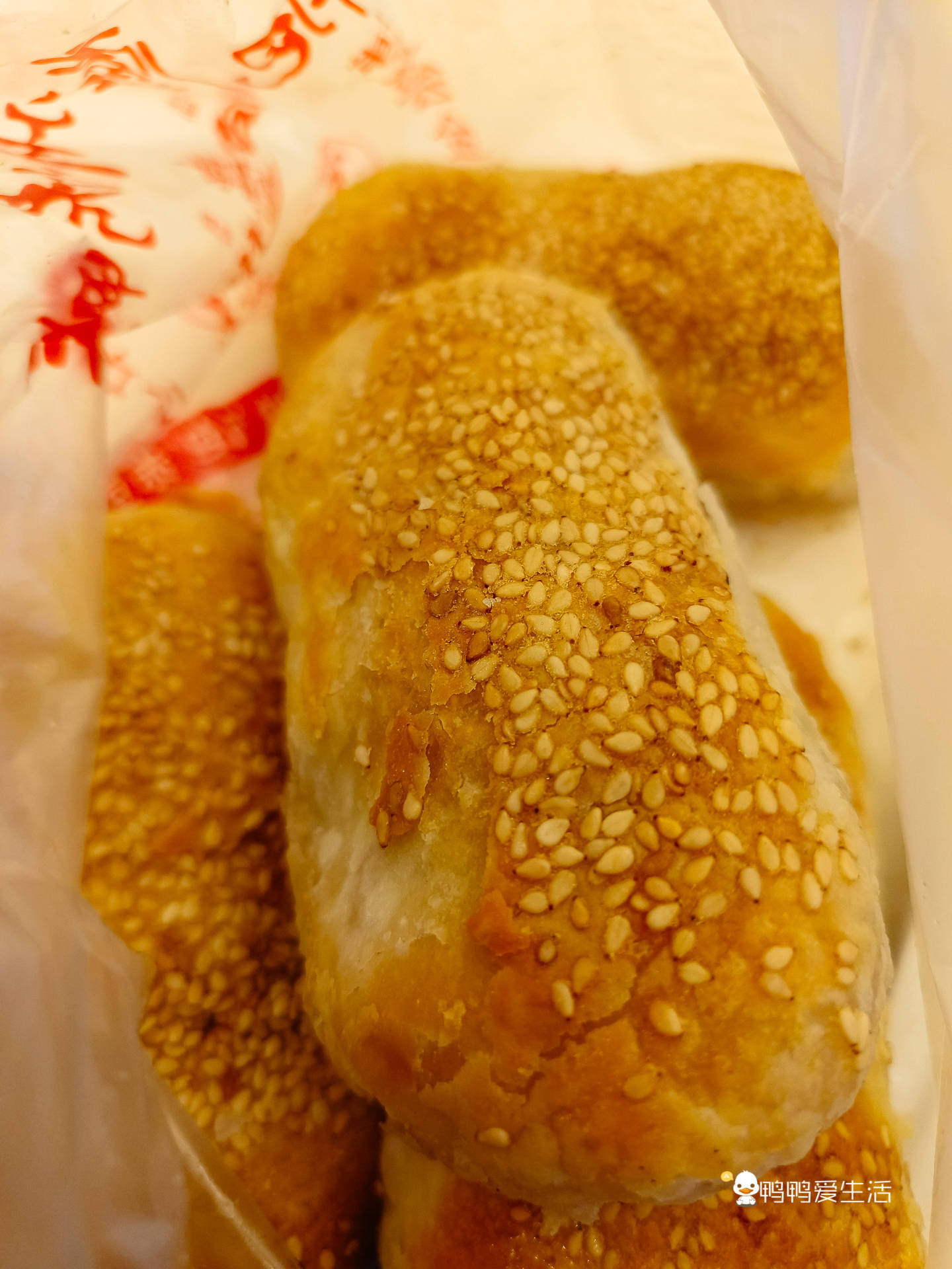 原创合肥老字号美食鸭油烧饼5个起卖没有服务却人气爆棚