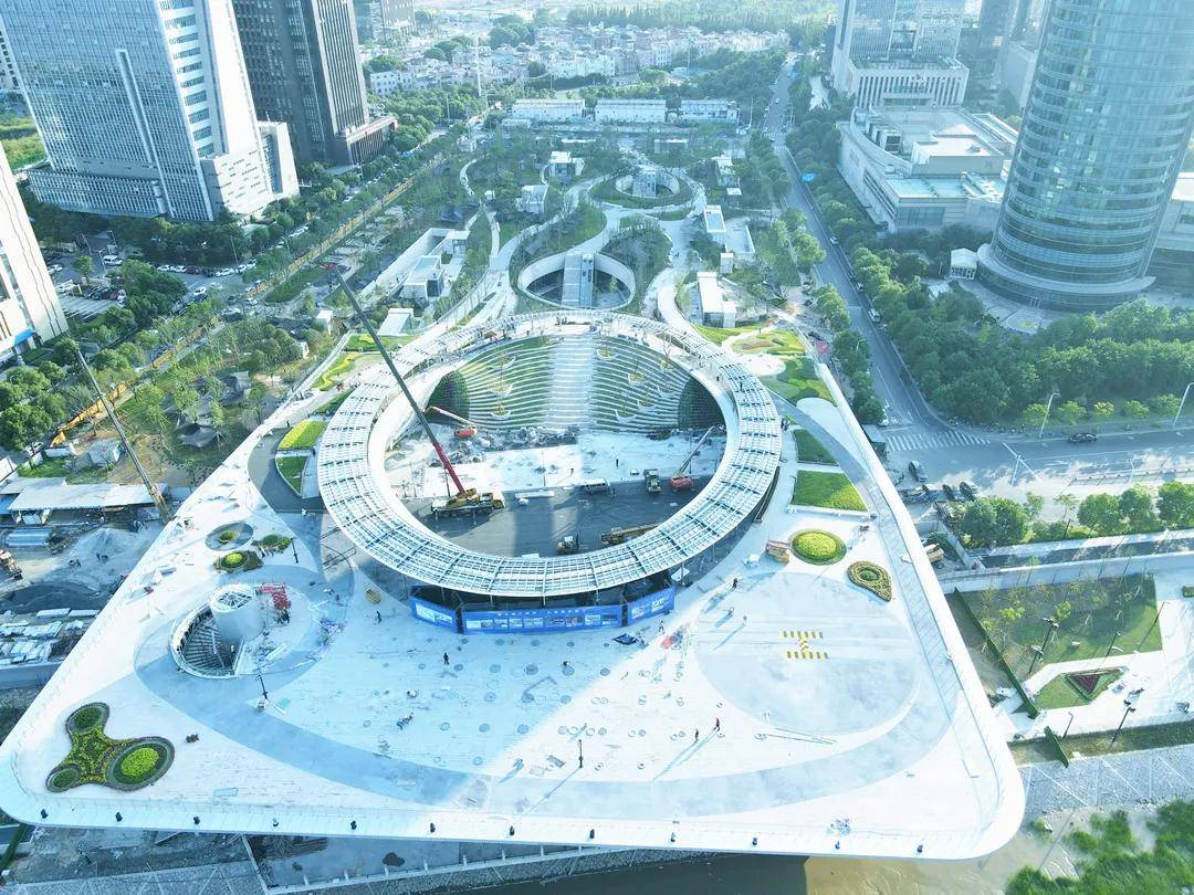 与刚的城市景观表达华建集团原创设计温州城市阳台cbd核心区域新地标