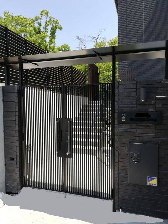 庭院设计30款时尚美观的花园门做法让花园变得高大上