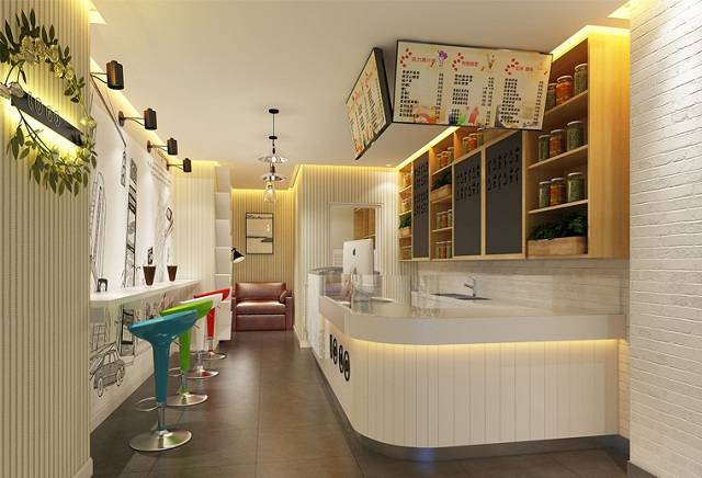 奶茶店装修小技巧这样装修更受顾客喜欢