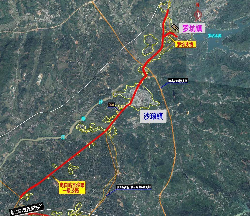 国道g325线电白罗坑至观珠和平段预备进行改建工程_施工_招标_km