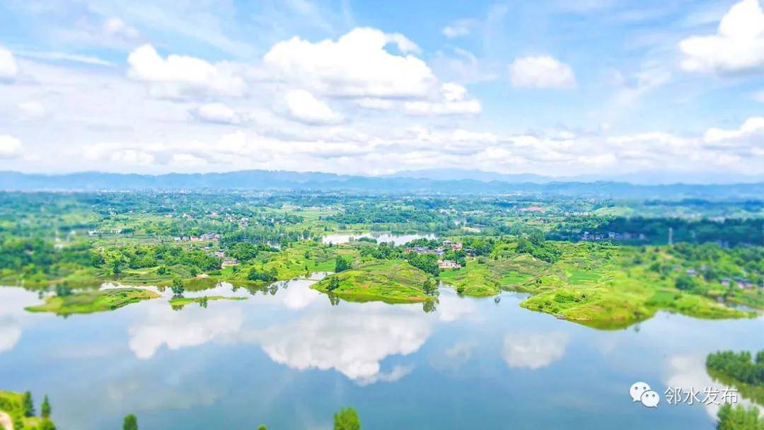 在邻水目之所及皆是风景美山美水美景融入重庆主城都市圈