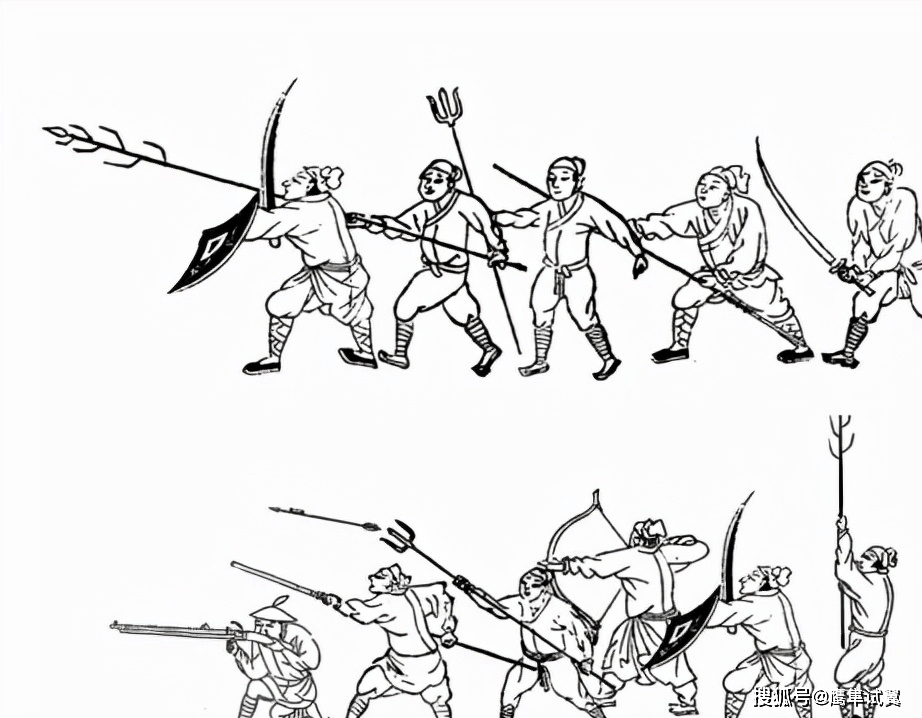 古代战争简笔画简单图片