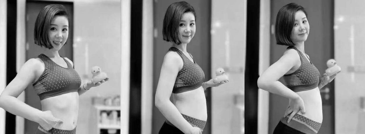 小腹|李小萌产后20天晒孕肚照，回顾孕期变化，温馨记录儿子成长过程