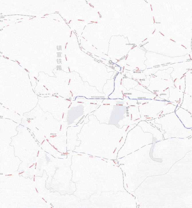 常州沿江高铁规划图图片