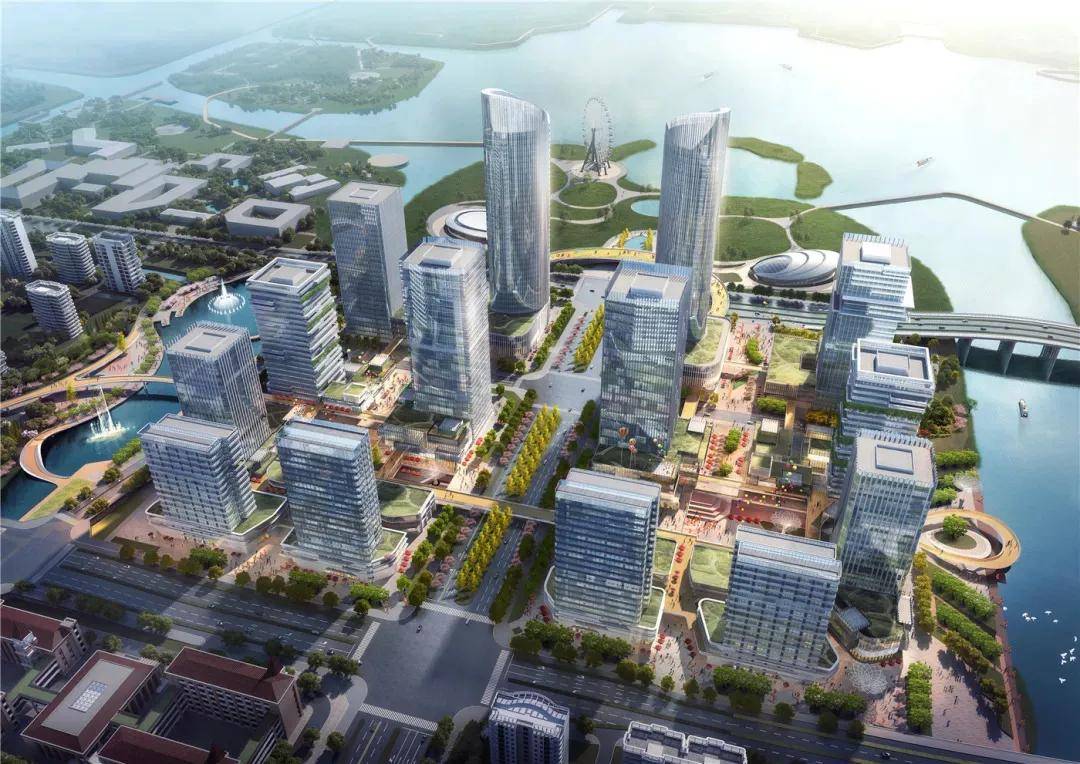 嘉善中新产业园商务中心第一块宅地挂牌一座全新平地而起的新城开始了