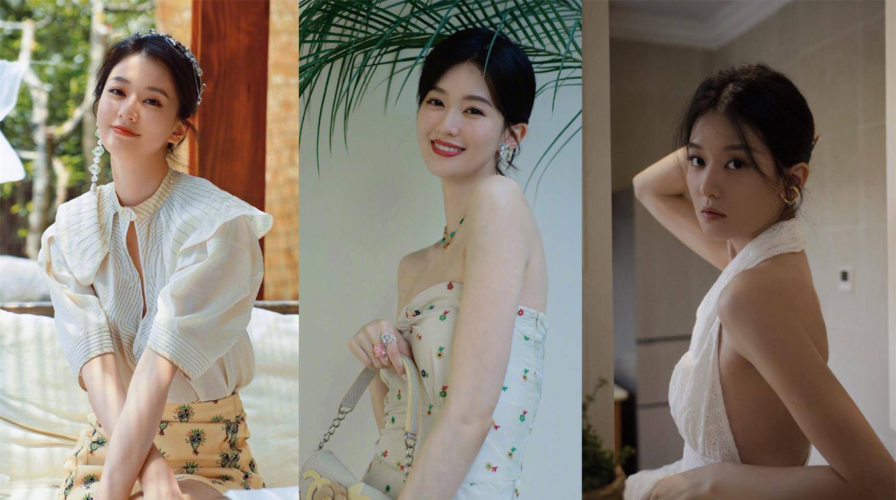 眼睛敢穿敢秀与超模同框不输,和娜扎同台也出彩!乔欣悄悄逆袭太惊艳