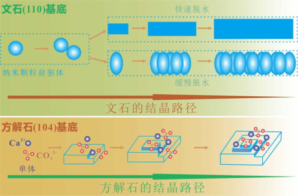 霰石晶体结构图片