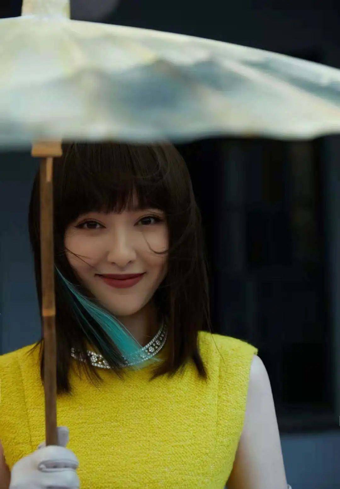 程潇为什么红毯上的女明星都没有刘海？