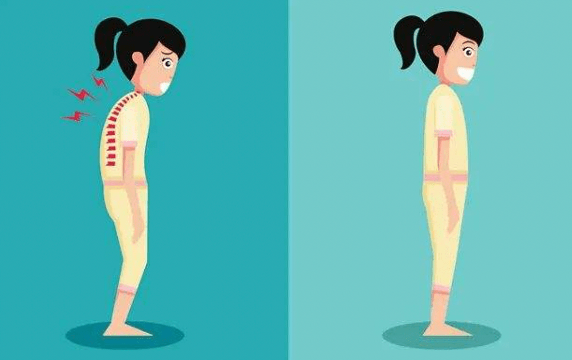 年轻时含胸驼背,老后一把辛酸泪,再不坐正就晚了_脊椎_挤压_疾病