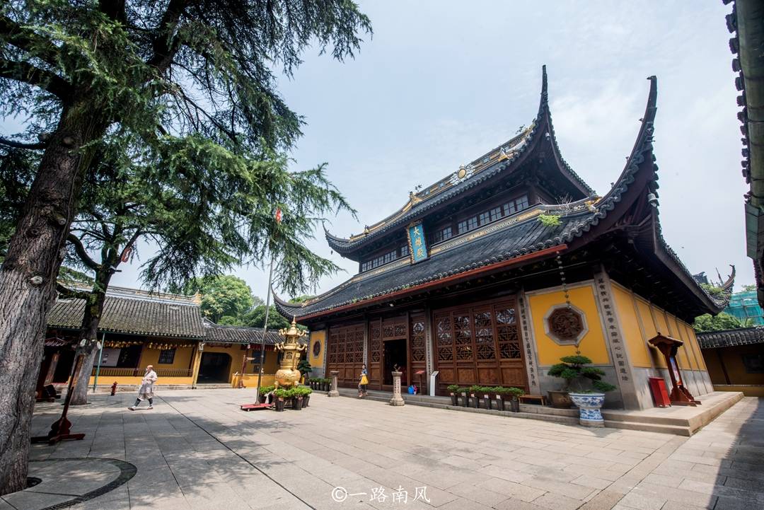 寺庙|越国献西施的地方，竟藏在苏州这座寺庙里，门票仅一元