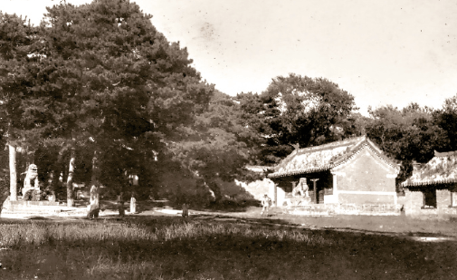 原创僧格林沁墓早就消失再想复建已经不可能可是却留下珍贵老照片