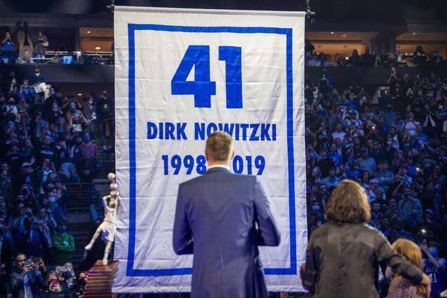 诺维茨基球衣退役仪式全场录像回放