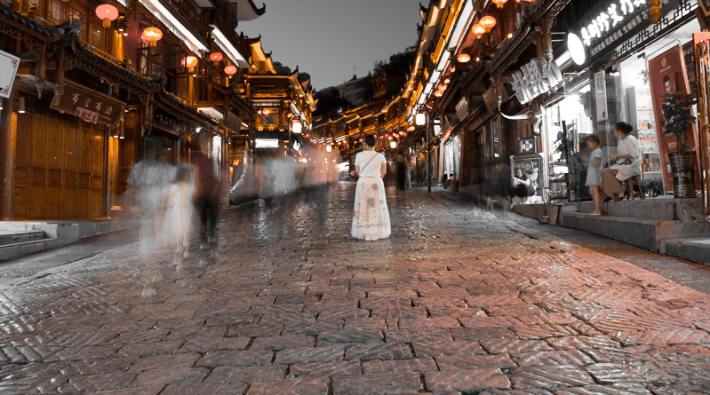 调整简单的几个步骤让你调出高级感的黑金色夜景效果