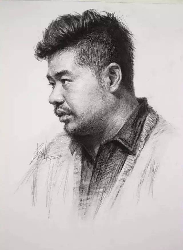 下巴头像怎么画好？素描人物头像入门！