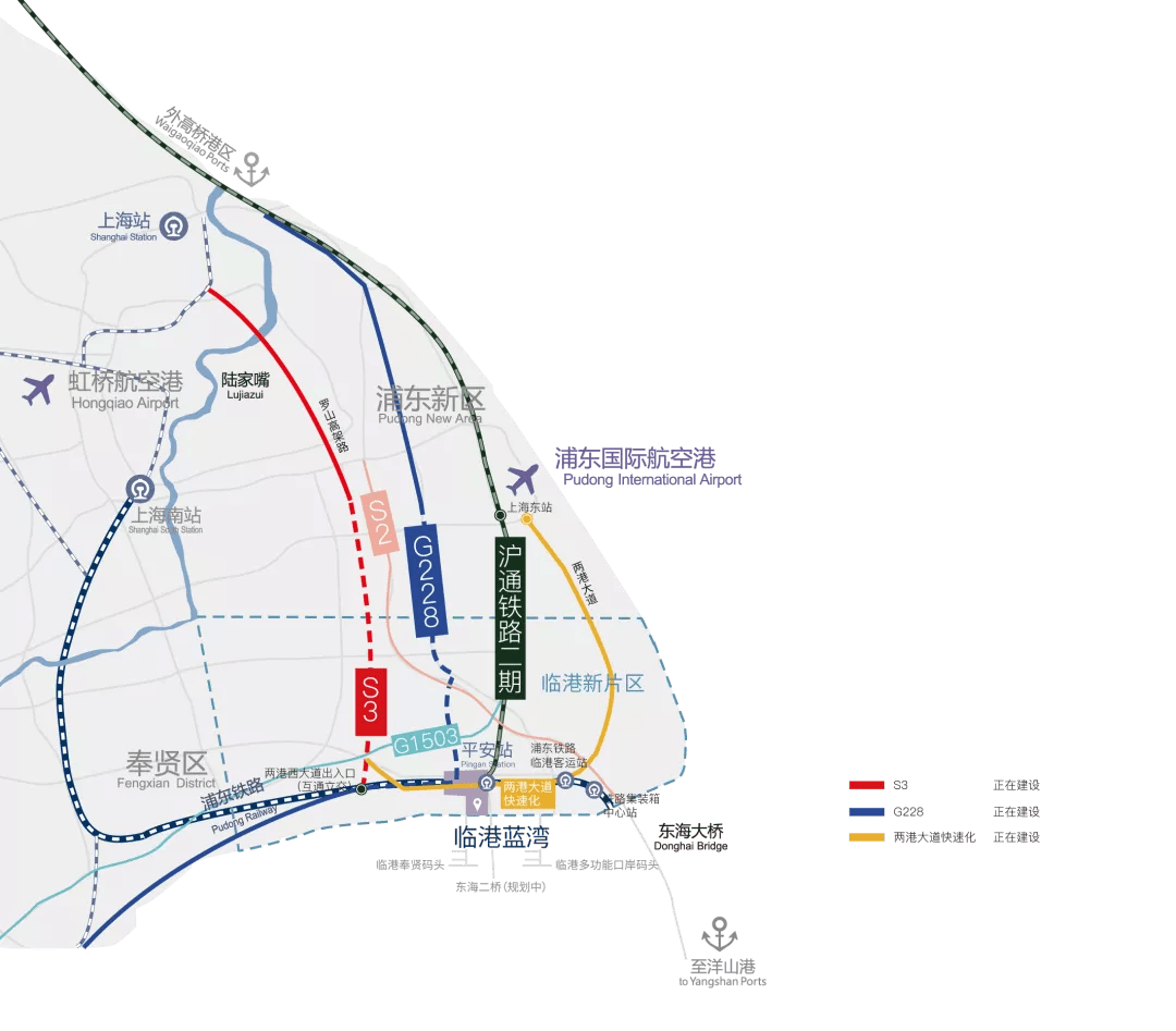 临港蓝湾占地面积约6平方公里,预计未来引入人口5-8万,蓝湾国际社区是