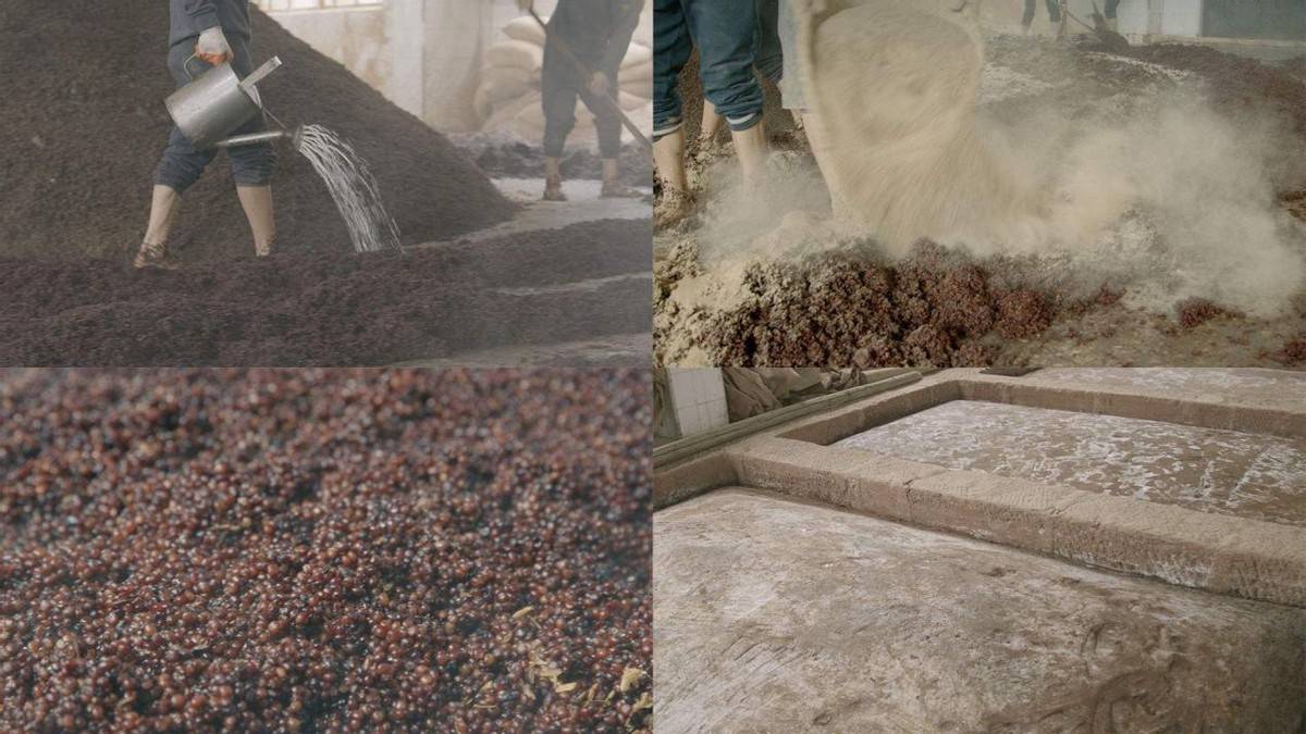 原料|茅台酒用脚踩制曲,脚汗会不会留在酒里面?