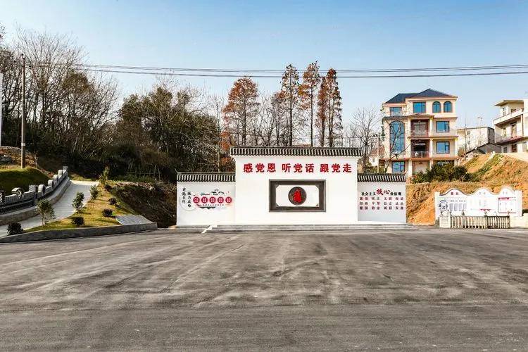 柴桑区城子镇龙江湖邓家咀新农村_文化广场_建设_种植