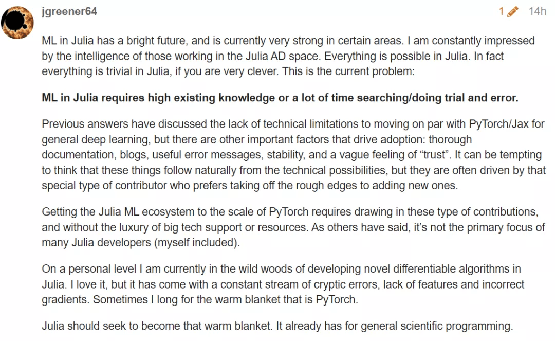 开发人员亲自上场：Julia语言搞机器学习和Python 比，哪个好用？