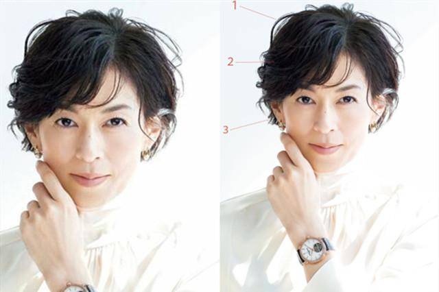 发型54岁铃木保奈美,换发型后更像当年莉香,看来发型是减龄好帮手