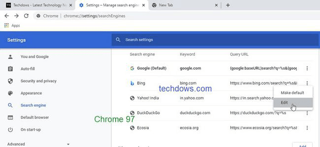 谷歌推送Chrome Canary 99 浏览器，修复搜索引擎问题